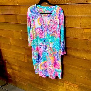 Lilly Pulitzer Ali dress size large GUC